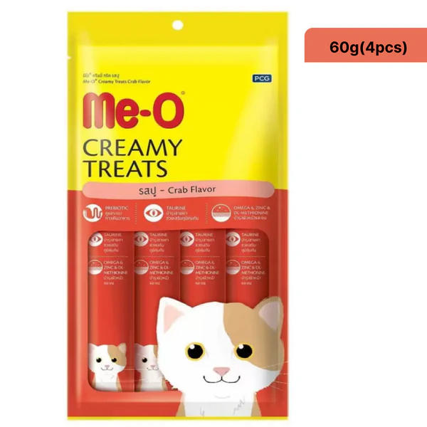 MEO CREAMY TREATS CRAB – 60g (4pcs)