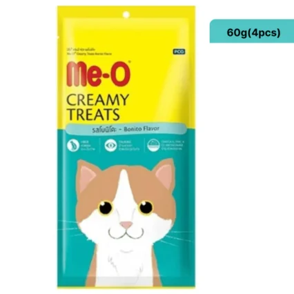 Me-O Creamy Treats Tuna – 60g (4pcs)
