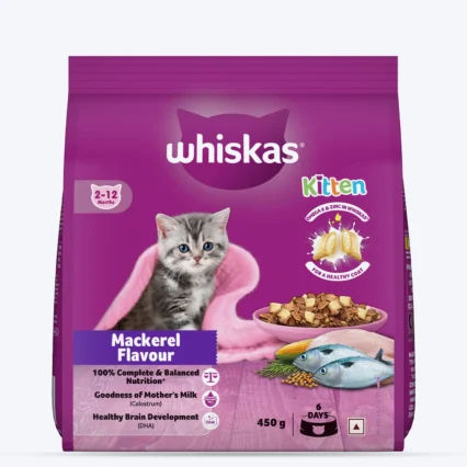 Whiskas Tasty Mix Adult (1+ year) Chicken With Tuna & Carrot in Gravy Wet Cat Food - 70 gm Pack (Copy)