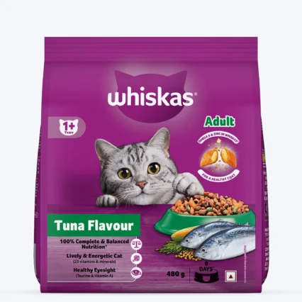 Whiskas Whiskas Adult (1+ Years) Tuna Flavour Dry Cat Food