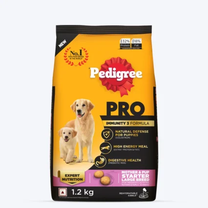 Pedigree PRO Expert Nutrition Lactating/Pregnant Mother & Puppy Starter (3-12 Weeks) Large Breed Dog Dry Food