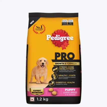 Pedigree PRO Expert Nutrition Puppy Large Breed Dry Dog Food (3-18 Months)