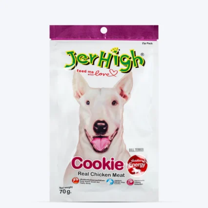 JerHigh Cookie with Real Chicken Meat Dog Treats - 70 g