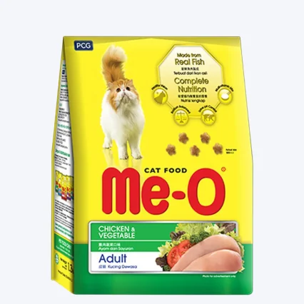 Me-O Chicken & Vegetable Adult Dry Cat Food