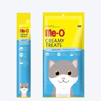Me-O Creamy Cat Treats - Chicken & Liver - 60 g