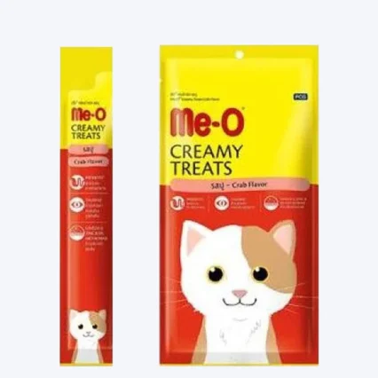 Me-O Creamy Cat Treats - Crab - 60 g