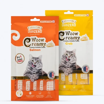Signature Grain Zero Whiskerlicious Treats Combo For Cat & Kitten